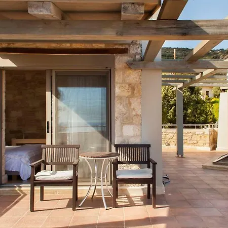 Villa Thomais - 2 With A Pool And Sea View