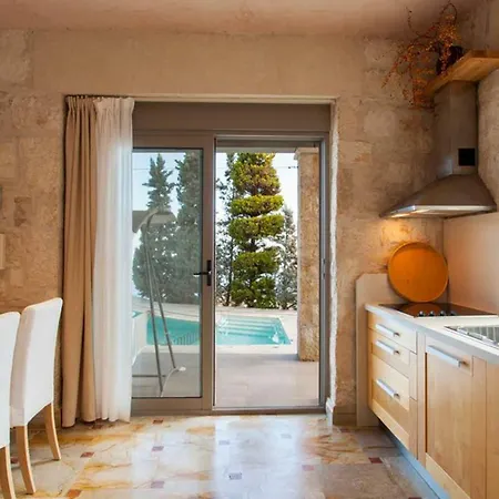 Thomais - 2 With A Pool And Sea View Villa