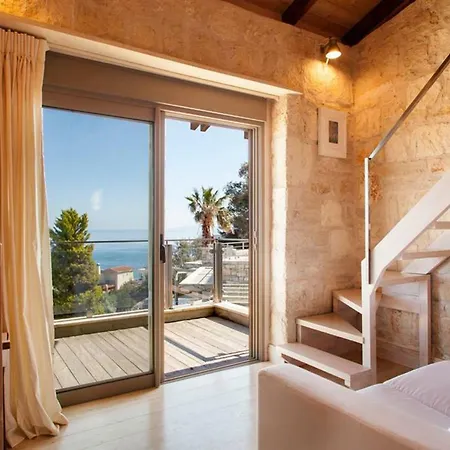 Villa Thomais - 2 With A Pool And Sea View